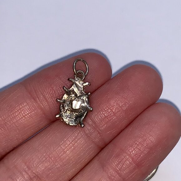 Sterling Silver Ladybug Pendant - Picture 2 of 12